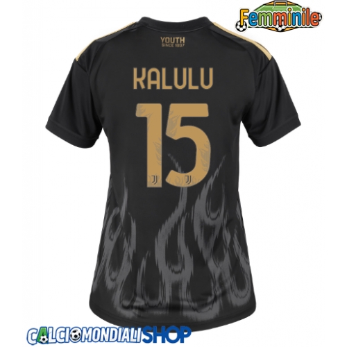 Maglie da calcio Juventus Pierre Kalulu #15 Terza Maglia Femminile 2026-27 Manica Corta